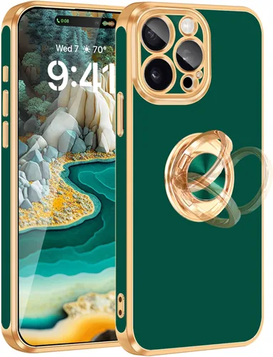 Vista 27 de Fingic Funda para iPhone 11, Funda para iPhone 11 con Soporte de Anillo [Soporte de Anillo Giratorio de 360° Base Magnética]