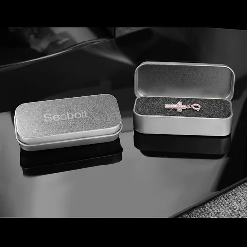 Vista 5 de Secbolt Dijes compatibles con Apple Watch pulsera para mujer, Diamante de imitación