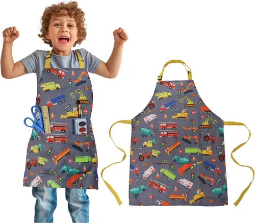 Vista 10 de Delantal para niños - cocina, jardinería, artista, pintura, limpieza, horneado, cerámica, chef, cocina, regalo para niños, niñas