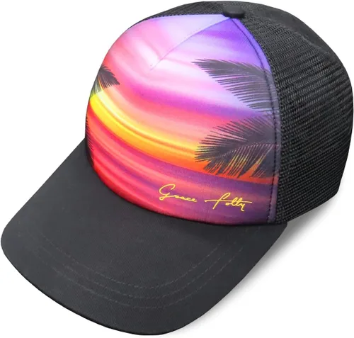 Vista 7 de Grace Folly Gorra de béisbol de malla Snapback para hombre o mujer
