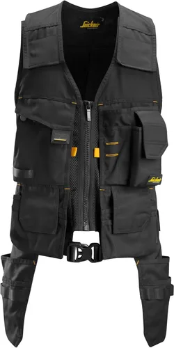 Vista 5 de Snickers Workwear Chaleco Allround para herramientas de trabajo, S (U4250S) negro