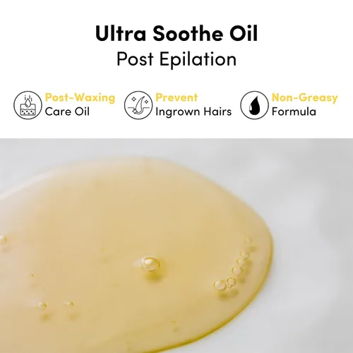 Vista 4 de Parissa Aceite ultra calmante, aceite esencial calmante para piel inflamada, tratamiento posterior al afeitado y depilación para cabello encarnado