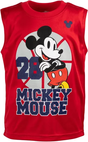 Vista 5 de Disney Lion King Pixar Toy Story - Camiseta sin mangas y pantalones cortos de Mickey Mouse Cars de 3 piezas