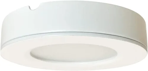 Vista 4 de Nora NMP2-LED27B Josh - Lámpara de disco LED de 24 V, empotrada o montada en superficie (negro, 2700 K)