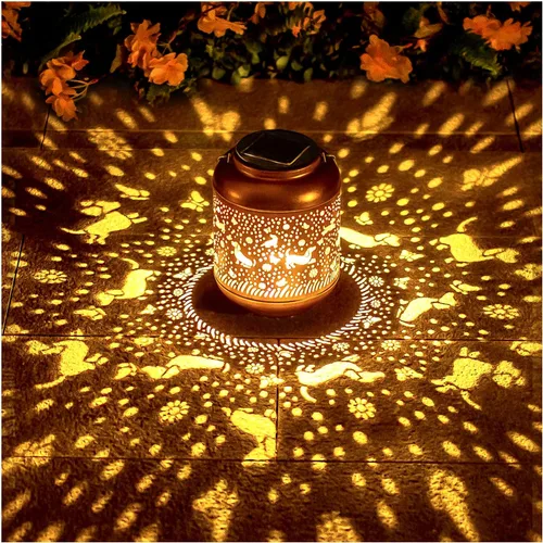 Vista 11 de Linternas solares Bigfoot para exteriores impermeables, luces solares colgantes Bigfoot Sasquatch, regalos para hombres y mujeres/regalos