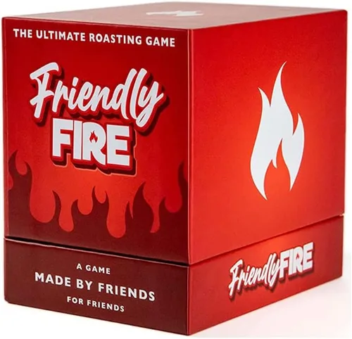 Vista 6 de Friendly Fire Juego de cartas de bromas para adultos, ideal para noches familiares memorables, noches de juego para adultos y fiestas hilarantes