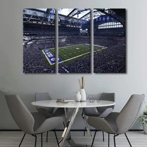 Vista 42 de Lincoln - Lienzo decorativo para pared, diseño de campo financiero de Filadelfia, paisaje de estadio de fútbol de Filadelfia, decoración de pared
