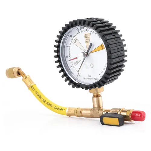 Vista 9 de Tabla de medidor de presión de nitrógeno de acero inoxidable de 1/4 de pulgada SAE adecuada para uso en equipos de refrigeración