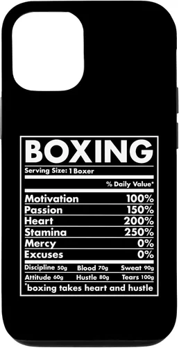 Vista 26 de iPhone 16 Sport Nutrition Boxing Case