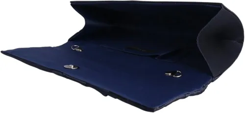 Vista 4 de Adoptfade Bolso de embrague de noche plisado de satén para mujer