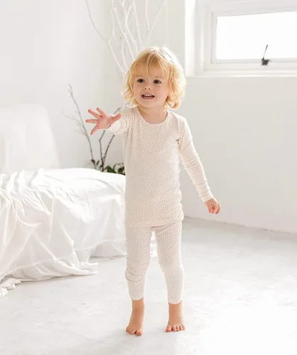 Vista 139 de AVAUMA Conjunto de pijama de algodón para bebés y niñas de 6 meses a 7 años