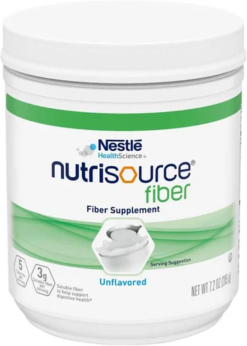 Vista 4 de NutriSource Suplementos nutricionales de fibra dietética de fibra, sin sabor, 7.2 onzas (paquete de 4)