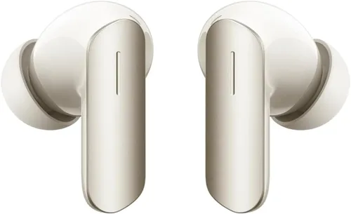 Vista 2 de Realme Air 7 - Audífonos inalámbricos verdaderos, reducción de ruido activa de 52 dB, sonido de alta resolución, LHDC, controlador de graves Oro