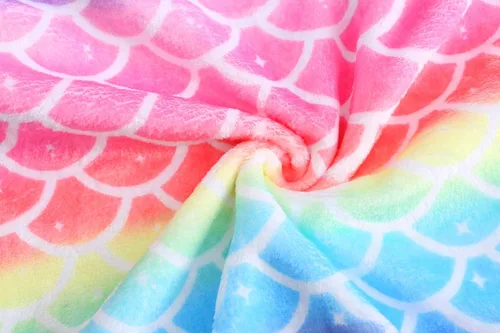 Vista 5 de Jxstar Girls Bathrobes Kids Hooded Robes Plush Fleece Pajamas Soft Coral Sleepwear