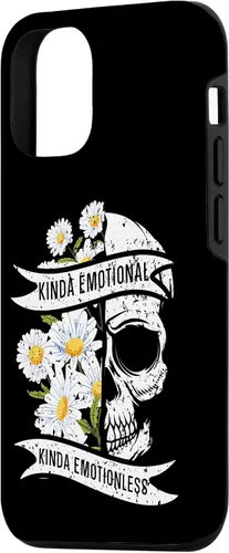 Vista 2 de iPhone 14 Un poco emocional caso de salud mental sin emociones