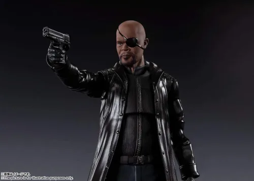 Vista 6 de Bandai sh figuarts Nick Fury Los Vengadores