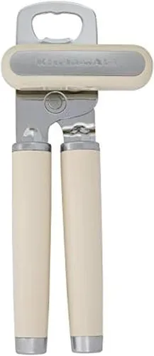 Vista 13 de KitchenAid Classic - Abrelatas y sacacorchos multifunción de fácil uso, rueda de corte de acero inoxidable ultra afilada, mangos ergonómicos suaves