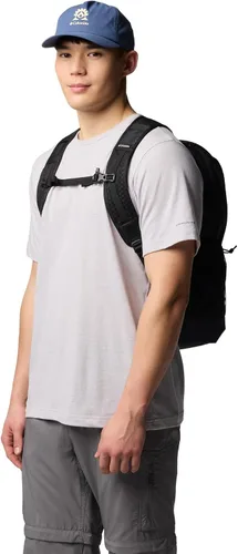 Vista 4 de Columbia Mochila Echo Mountain unisex de 25 L, color negro, talla única