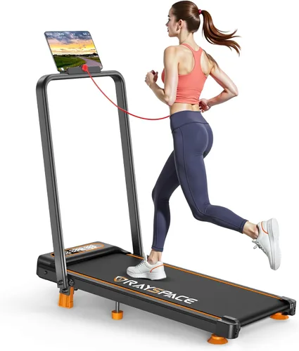 Vista 10 de Almohadilla para caminar con 15% de inclinación automática y barra de mango de 12 niveles, pantalla de interfaz de usuario de capacidad de 450