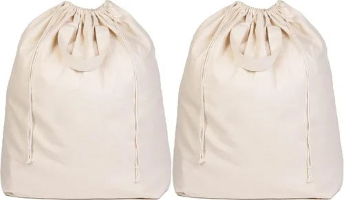 Vista 10 de Bolsas de lavandería para dormitorio universitario - Forro versátil y resistente para cesta de lavandería universitaria con cordón - Forro de cesta