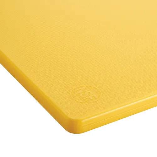 Vista 2 de Winco CBYL-1824 Tabla de cortar, 18 x 24 x 1/2 pulgadas, amarillo
