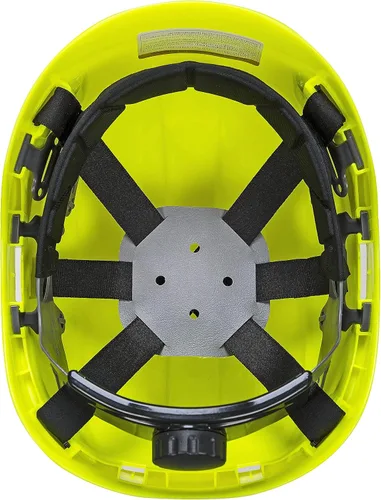 Vista 4 de Portwest PS53 - Casco de ABS de alta resistencia para trabajos de construcción Amarillo