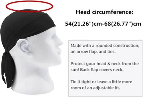 Vista 2 de Gorro de punto de cráneo para hombre y mujer (3 unidades)