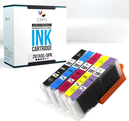 Vista 6 de 280XXL - Cartucho de tinta de repuesto para Canon PIXMA TR7520, TR7620, TR8520, TR8620, TR8620a, TR8622, TR8622a, TS6120, TS6220, TS6320, TS702