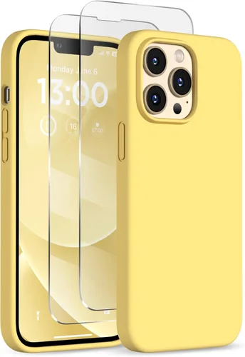 Vista 20 de Funda de silicona para iPhone 13 Pro, funda para teléfono, color Negro