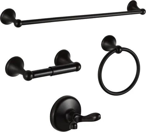 Vista 11 de BGL Juego de Herrajes de Baño de Níquel Cepillado Ajustables Expandibles Barras para Toallas de Baño Juego de Accesorios de Baño Toalleros 8 Piezas