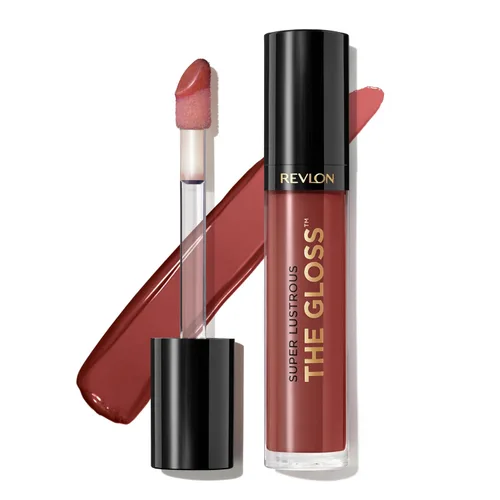 Vista 17 de Revlon - Brillo de labios, Super Lustrous The Gloss, no es pegajoso, acabado de alto brillo 200 Crystal Clear