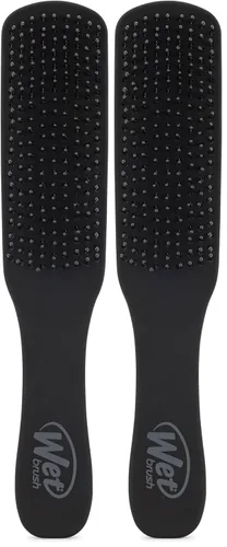 Vista 8 de Wet Brush Cepillo desenredante para cabello para hombres, negro, estimula el cuero cabelludo y la barba para un cabello más lleno y fuerte, cerdas