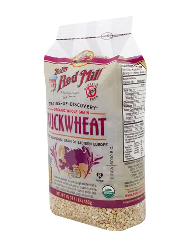 Vista 5 de Bob's Red Mill, granos de trigo sarraceno integral orgánicos, sin gluten, 16 oz (453 g)