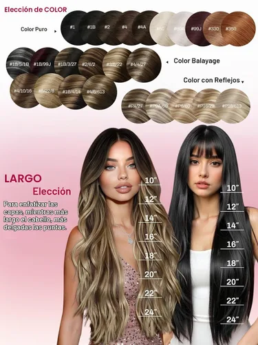 Vista 6 de Moresoo Extensiones de cabello humano con clip, balayage, color marrón oscuro a marrón dorado con clip, extensiones de cabello humano con clip, 5