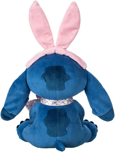 Vista 3 de Disney Stitch - Conejo de Pascua de felpa, pequeño de 9 12 pulgadas, para niños y niñas, animales esponjosos, perfecto relleno de cesta de Pascua