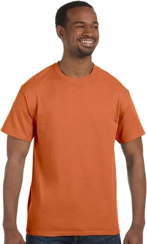 Vista 256 de Gildan Camiseta G500 para hombre Ceniza/baya