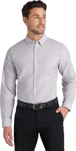 Vista 9 de Port Authority Camiseta Oxford SuperPro. S658 Negro