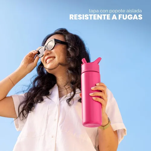 Vista 7 de Simple Modern Summit - Botella de agua con tapa con pajilla, vaso aislado de acero inoxidable a prueba de fugas de Disney de 30 onzas, regalos