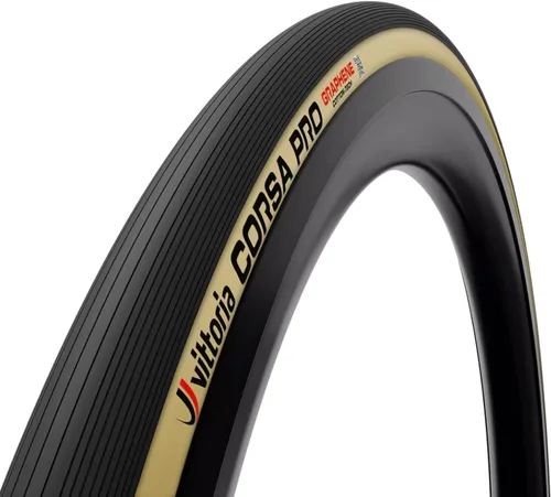 Vista 14 de Vittoria Corsa Pro - Neumático para bicicleta de carretera sin cámara - Grafeno + compuesto de sílice, neumático de carreras de alto rendimiento