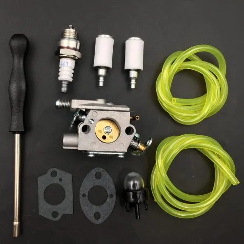 Vista 2 de LIZAPUS Carburador Carb Compatible con Ryobi RY3818 Motosierra de gas Pieza # 308054203 Kit NUEVO