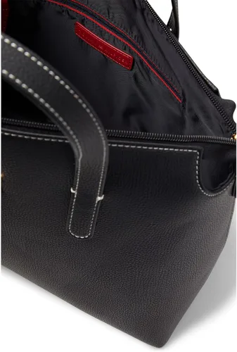 Vista 3 de Tommy Hilfiger Gina II Convertible Top Zip Satchel Pebble PVC