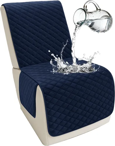 Vista 39 de Arfntevss Fundas para sofá seccional reclinable para sofá seccional en forma de L, funda antideslizante lavable para sofá reclinable con forma de L