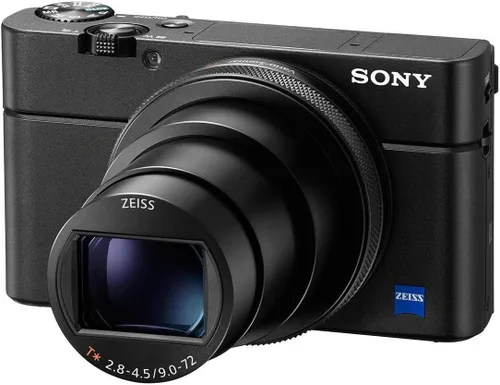 Vista 7 de Sony RX100 VI Cámara digital compacta premium de 20.1 MP con sensor de 1 pulgada, lente de zoom ZEISS de 24-200mm y EVF OLED emergente