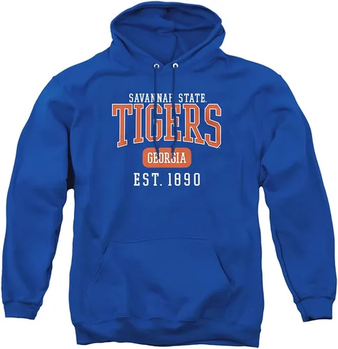 Vista 293 de LOGOVISION Colección de sudaderas con capucha unisex con diseño oficial de Collegiate Est. Date para hombres y mujeres