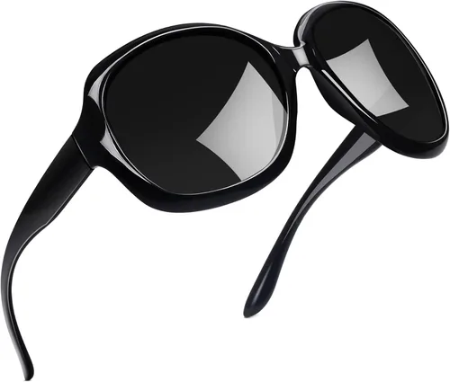 Vista 93 de Joopin Lentes de sol de gran tamaño para mujer, polarizados, grandes, para conducción, protección UV, grandes sombras