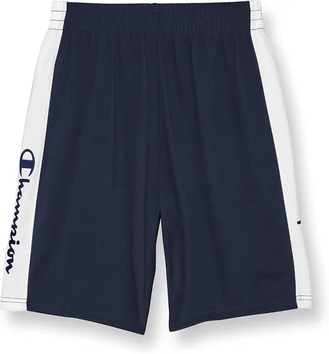Vista 2 de Champion Pantalones cortos deportivos para niños, pantalones cortos ligeros para niños, gráficos, 8 pulgadas
