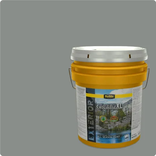 Vista 70 de Rodda Paint CASCADIA XL - Pintura satinada e imprimación para exteriores en uno, cuarto de galón, ancla