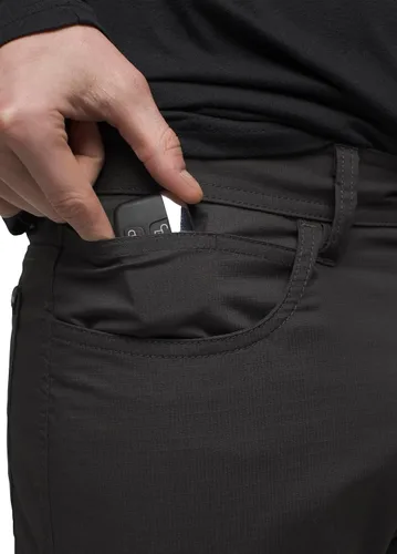 Vista 3 de prAna Pantalón Double Peak estándar para hombre, carbón, 34W x 32L