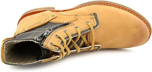 Vista 3 de Caterpillar Delve botas de cremallera casual con cordones para hombre