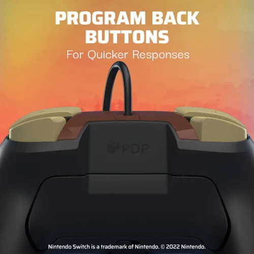 Vista 2 de PDP REMATCH Wired Controller for Nintendo Switch Lite OLED - Ancient Arrow